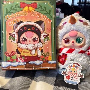 Authentic Baby Three Christmas Baby Plush